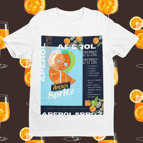 Aperol Spritz - Premium T-Shirt - Biermode | Mode für den Bierliebhaber