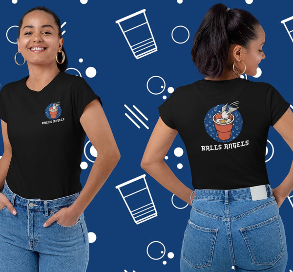 Balls Angels - Premium T-Shirt - Biermode | Mode für den Bierliebhaber