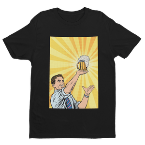 Bier Pop Art - Premium T-Shirt - Biermode | Mode für den Bierliebhaber