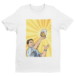 Bier Pop Art - Premium T-Shirt - Biermode | Mode für den Bierliebhaber