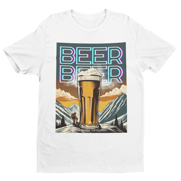 Biergipfel - Premium T-Shirt - Biermode | Mode für den Bierliebhaber