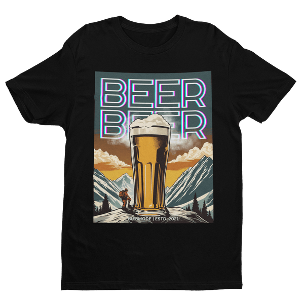Biergipfel - Premium T-Shirt - Biermode | Mode für den Bierliebhaber