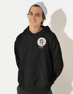 Bierguin - Unisex Hoodie - Biermode | Mode für den Bierliebhaber