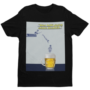 Bierspringer - Premium T-Shirt - Biermode | Mode für den Bierliebhaber