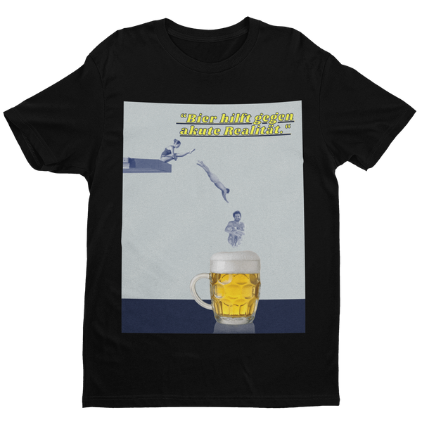 Bierspringer - Premium T-Shirt - Biermode | Mode für den Bierliebhaber