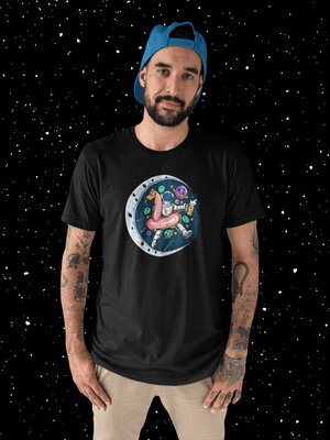 Bierstronaut - Premium T-Shirt - Biermode | Mode für den Bierliebhaber