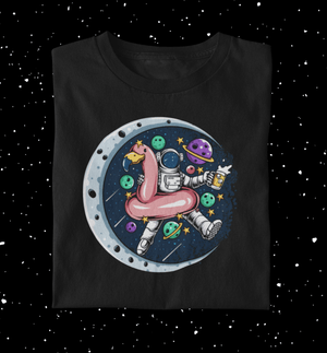 Bierstronaut - Premium T-Shirt - Biermode | Mode für den Bierliebhaber