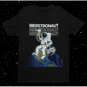 Bierstronaut - Premium T-Shirt - Biermode | Mode für den Bierliebhaber