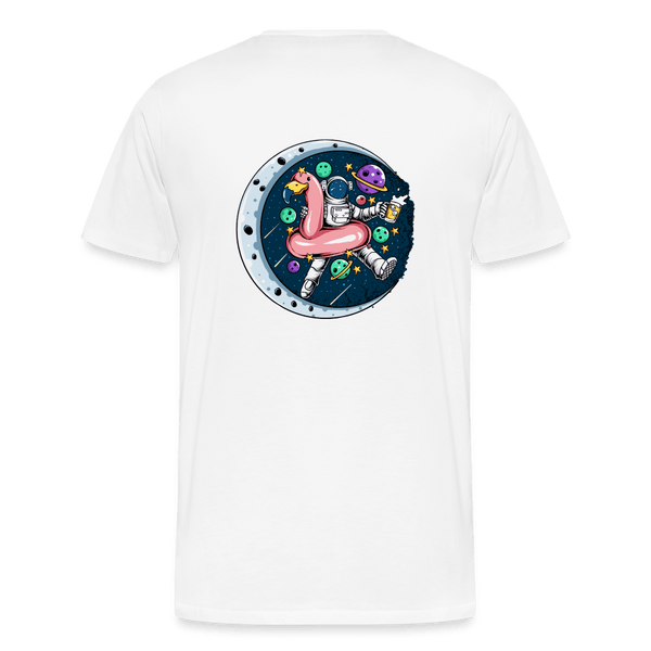 Bierstronaut - Premium T-Shirt - Biermode | Mode für den Bierliebhaber