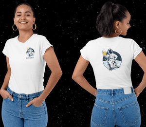 Bierstronaut - Premium T-Shirt - Biermode | Mode für den Bierliebhaber