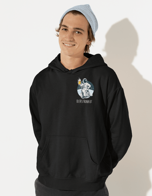 Bierstronaut - Unisex Hoodie - Biermode | Mode für den Bierliebhaber