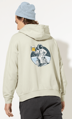 Bierstronaut - Unisex Hoodie - Biermode | Mode für den Bierliebhaber