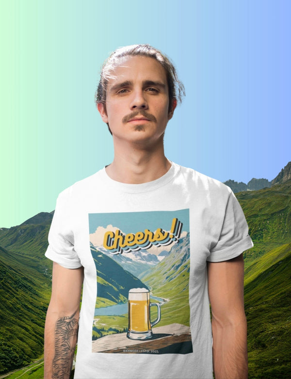 Cheers - Premium T-Shirt - Biermode | Mode für den Bierliebhaber