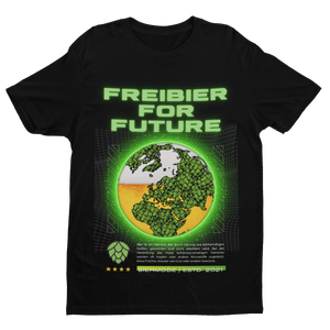 Freibier for Future - Premium T-Shirt - Biermode | Mode für den Bierliebhaber