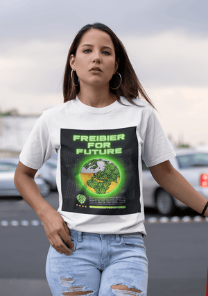 Freibier for Future - Premium T-Shirt - Biermode | Mode für den Bierliebhaber