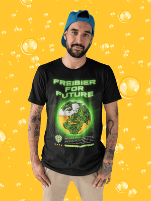 Freibier for Future - Premium T-Shirt - Biermode | Mode für den Bierliebhaber