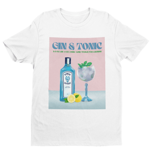 Gin & Tonic - Premium T-Shirt - Biermode | Mode für den Bierliebhaber