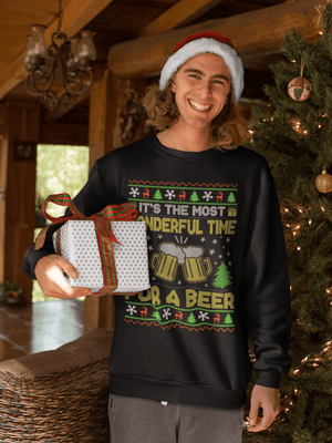 It's the most wonderful Time for a Beer - Unisex Pullover - Biermode | Mode für den Bierliebhaber