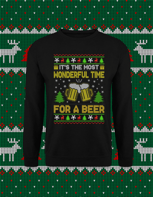 It's the most wonderful Time for a Beer - Unisex Pullover - Biermode | Mode für den Bierliebhaber