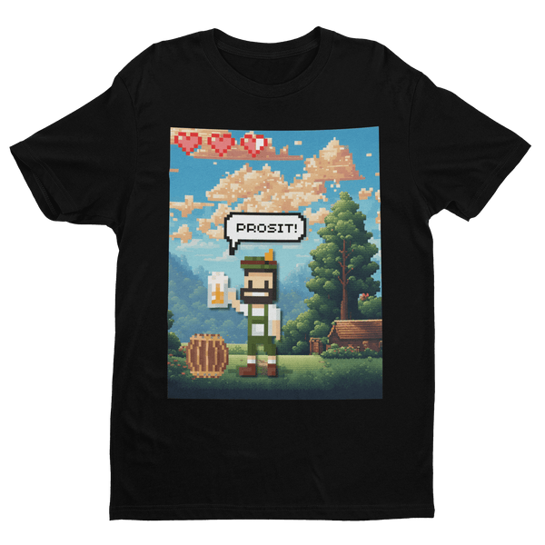 Pixelbräu - Premium T-Shirt - Biermode | Mode für den Bierliebhaber