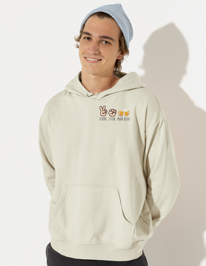 Schere, Stein, paar Bier? - Unisex Hoodie