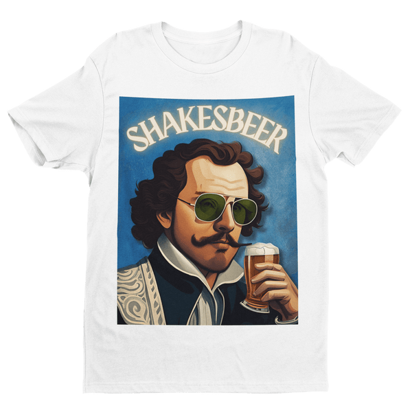 Shakesbeer - Premium T-Shirt - Biermode | Mode für den Bierliebhaber
